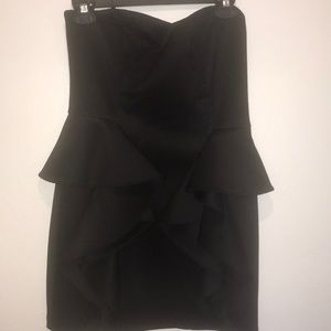 Black cocktail dress